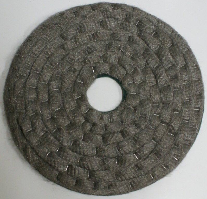 disque laine d'inox