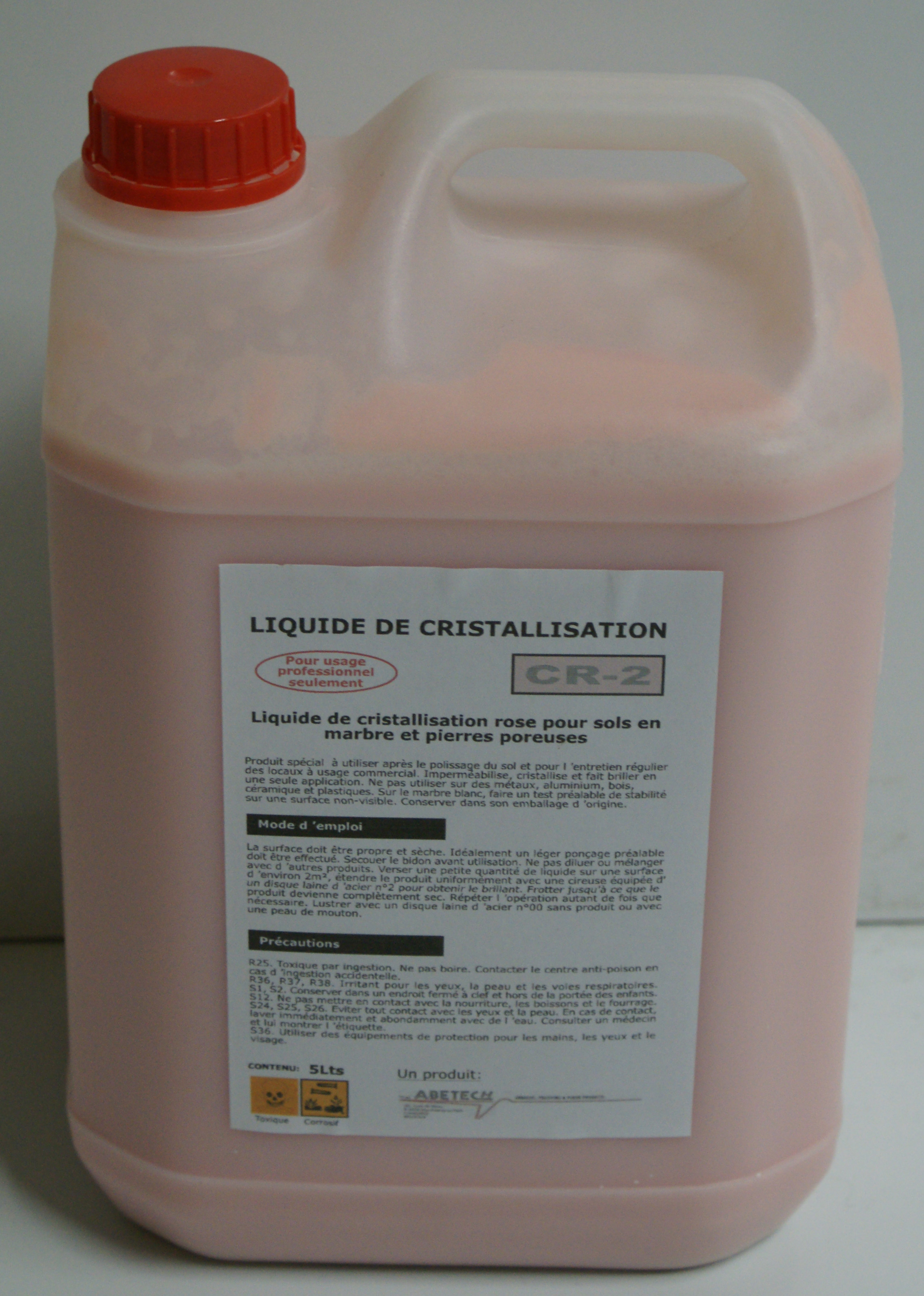 liquide de cristallisation